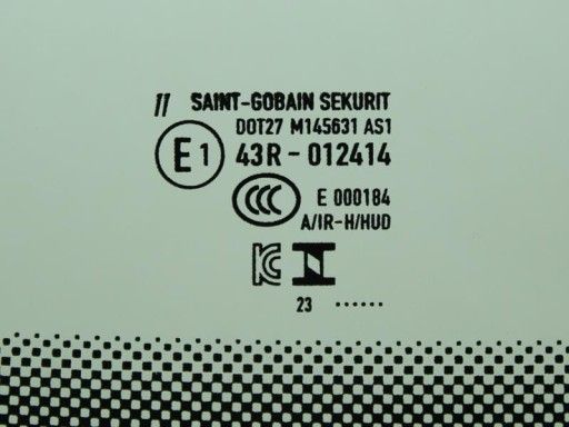 Лобове скло переднє VW ID.4 Solar з підігрівом, камерою, сенсором, HUD 2021- + планка
